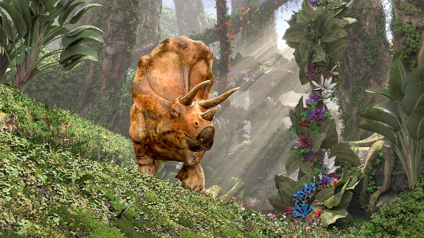 Le printemps des dinos - Triceratops